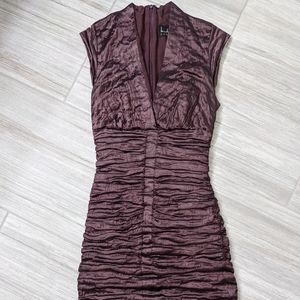 Nicole Miller Collection Plum Cocktail Dress 6P